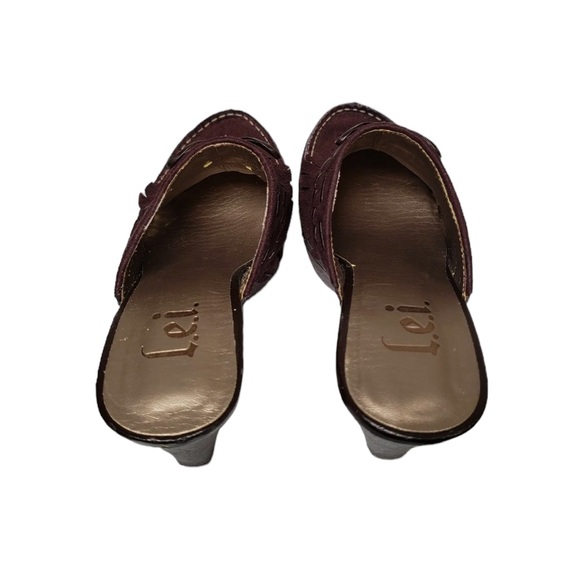 Vintage 90’s Chunky L.e.i. Platform Clogs - Picture 3 of 4